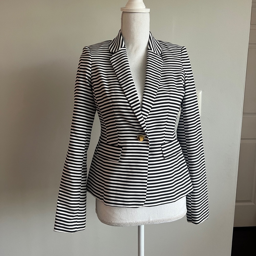 Striped blazer